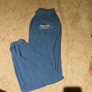 Shein blue sweatpants